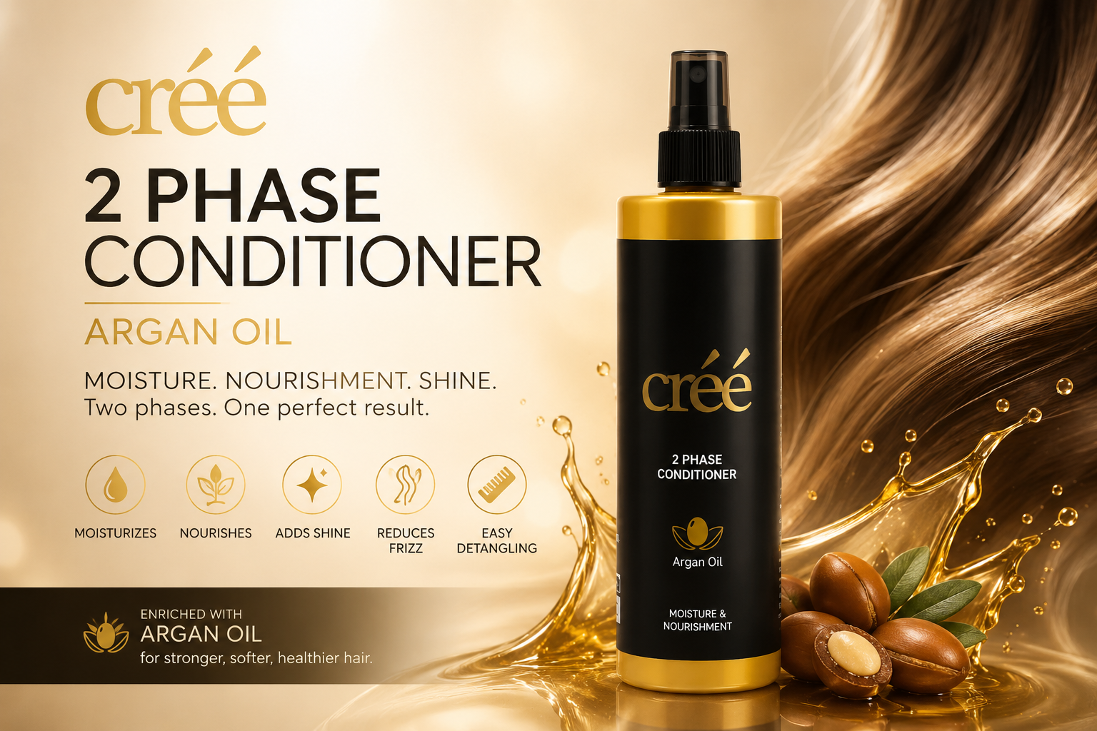 Argan Oil 2 Phase Conditioner: The Secret to Soft, Hydrated, and Frizz-Free Hair