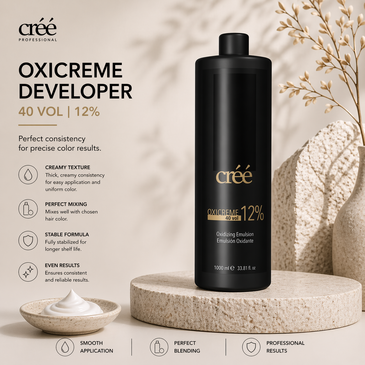 Oxicreme 40 Vol - 33.81 fl.oz