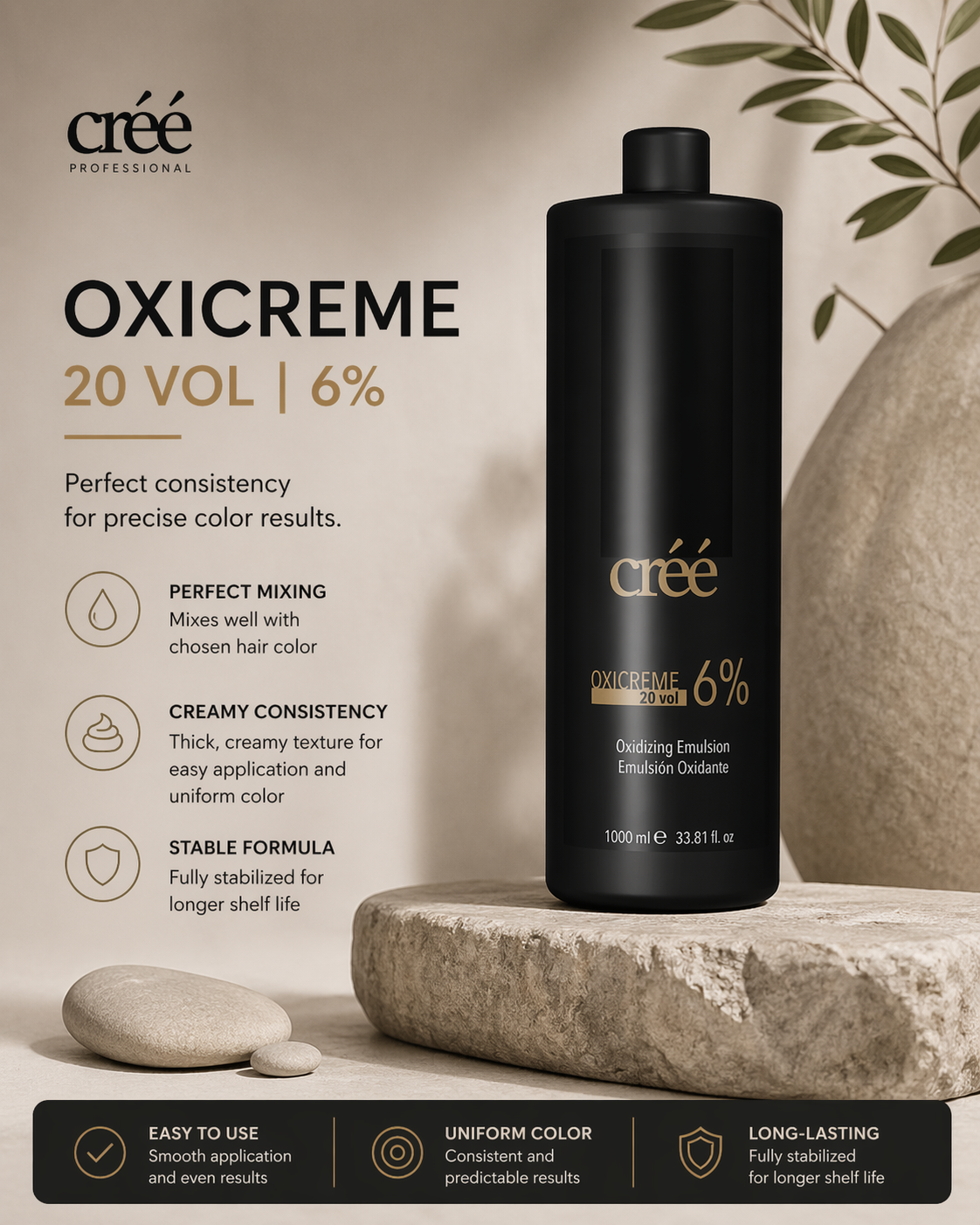 Oxicreme 20 Vol - 33.81 fl.oz