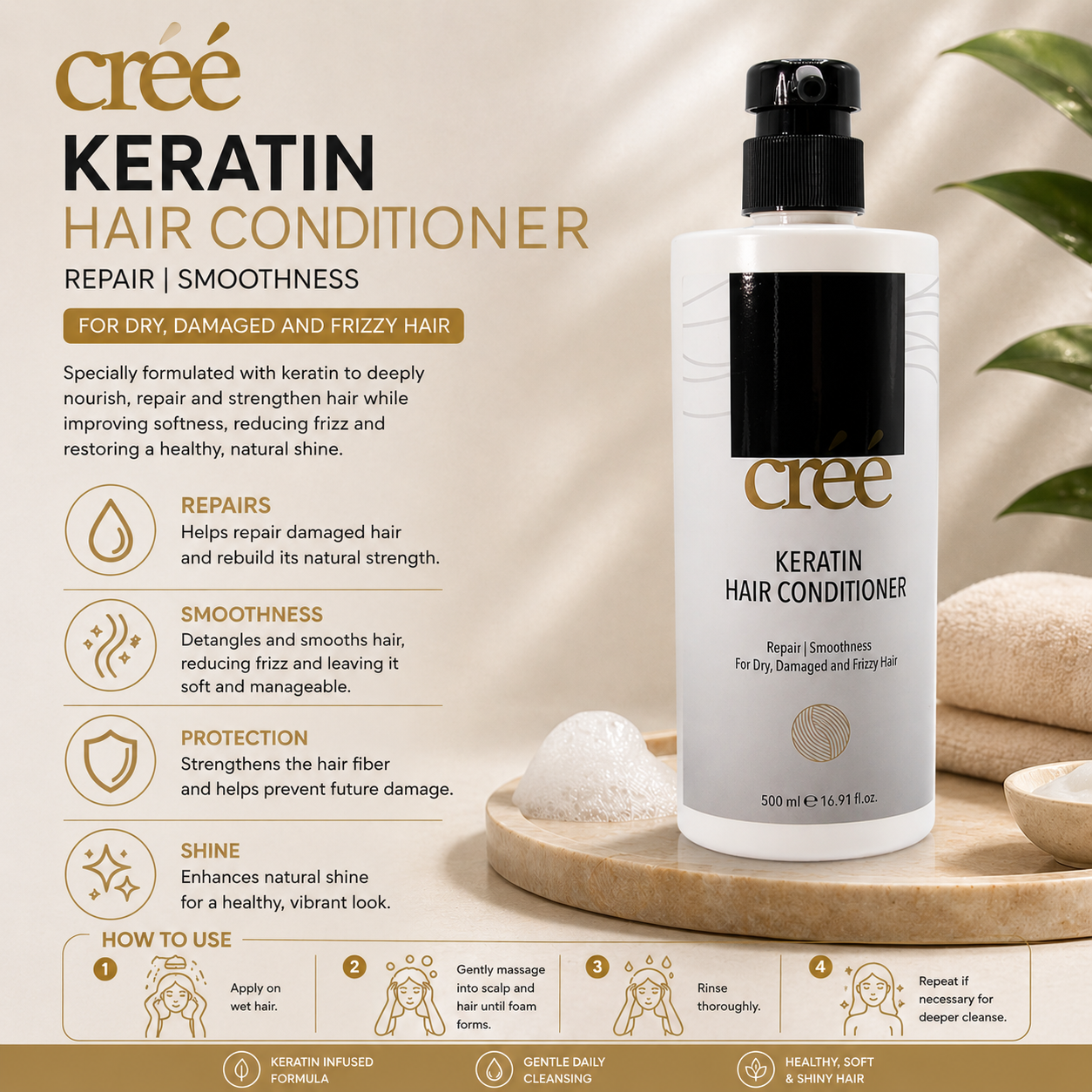 Créé Keratin Conditioner
