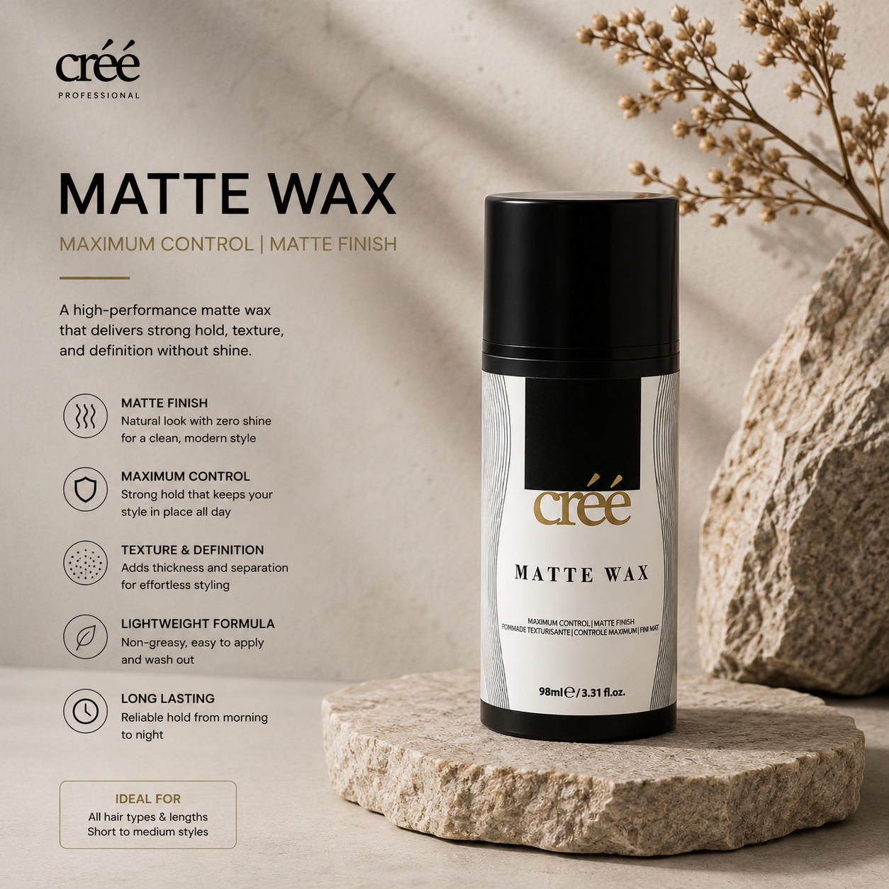 Créé Matte Wax