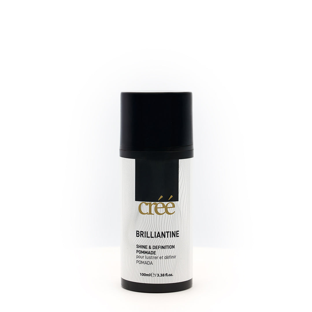 Créé Brilliantine Pomade 100 ml, part of the Complete Styling Kit