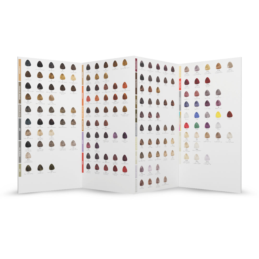 Cree Color Examples Créé Color Chart