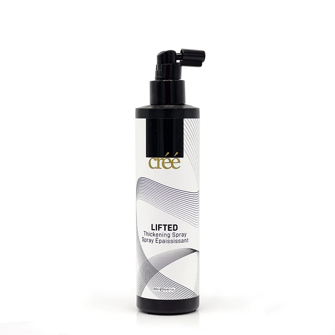 Créé Lifted Thickening Spray 250 ml, part of the Complete Styling Kit